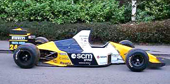 1989 Minardi 189 F1 with a Lamborghini 3.5 litre F1 engine, full carbon brake system, 700 BHP, 0-60 1.9 secs